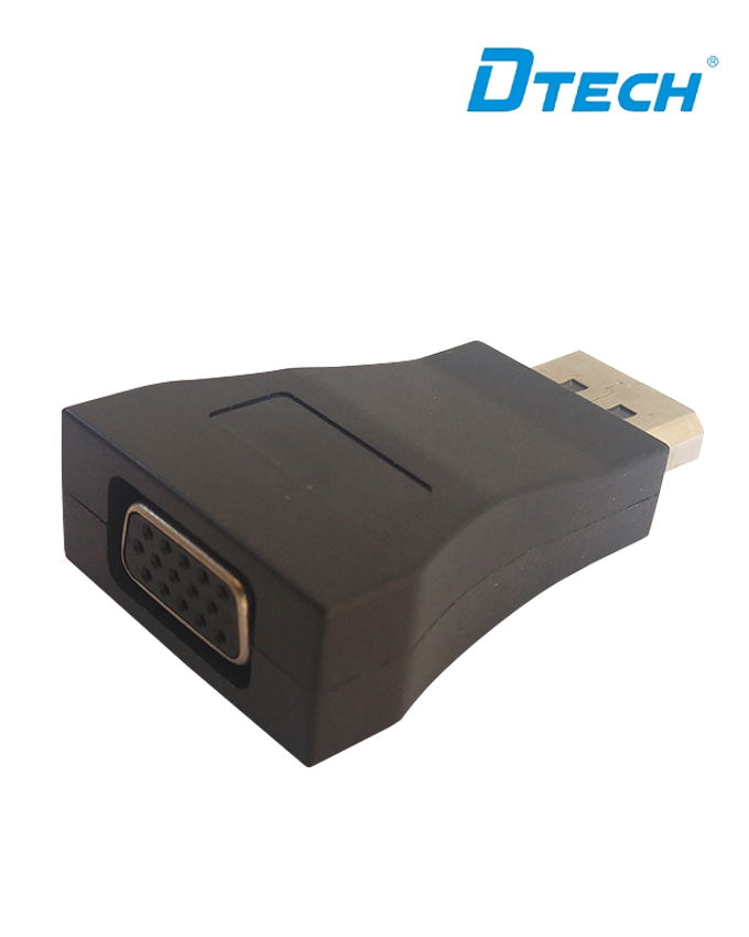Dtech DT-6503 Display Port to VGA Adapter - Black